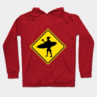 Surfer Dude Alert Hoodie